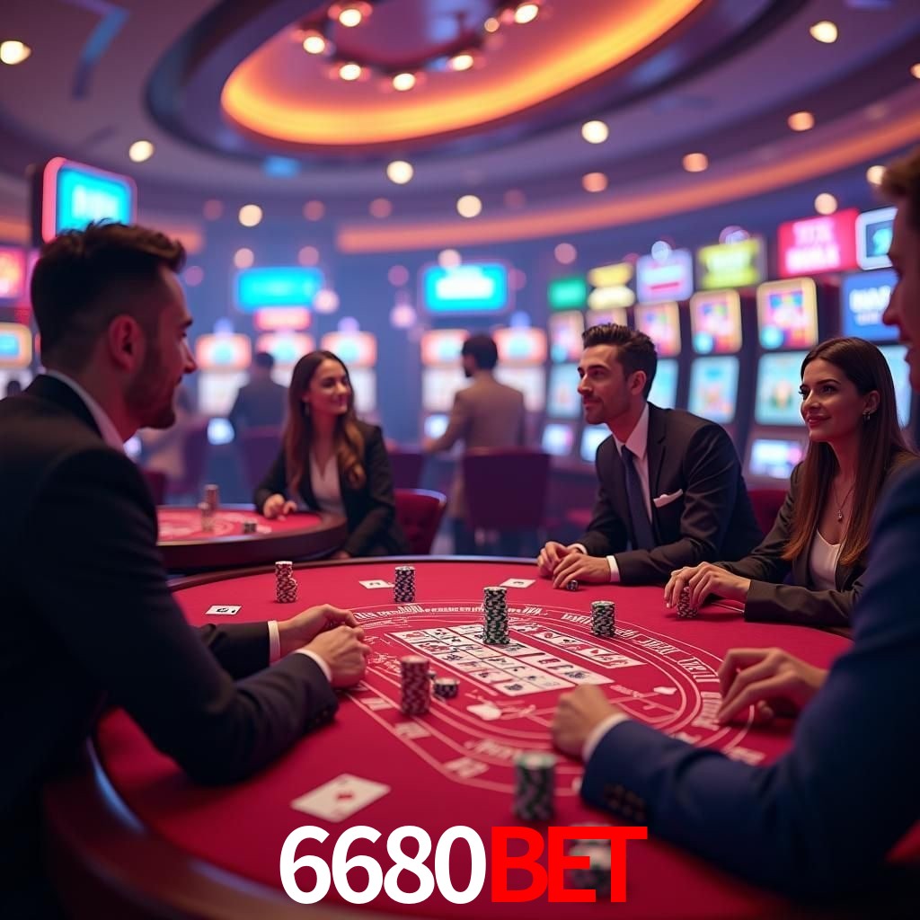 Interface do App 6680bet
